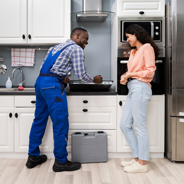 how long does it typically take to complete cooktop repair services in Marion Center